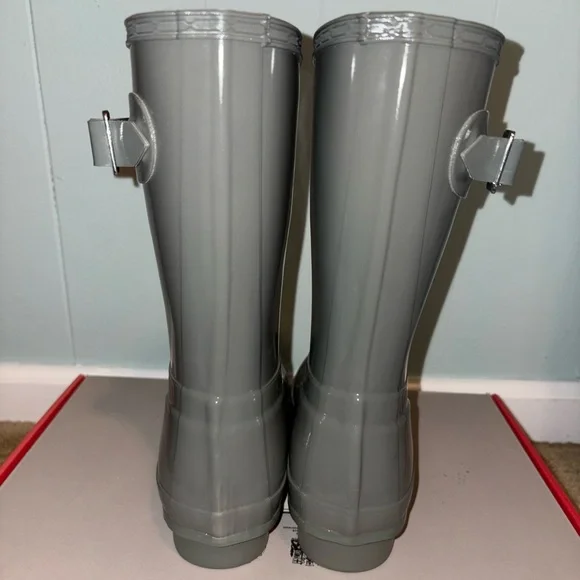 Hunter Boots- Original Short Gloss Rain Boot - Picture 4 of 7